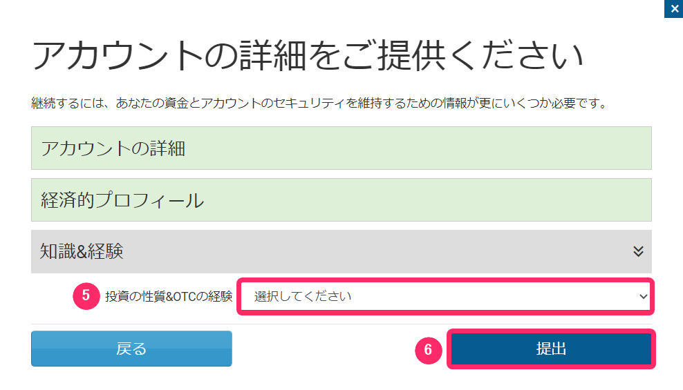 easyMarkets　経済プロフィール３