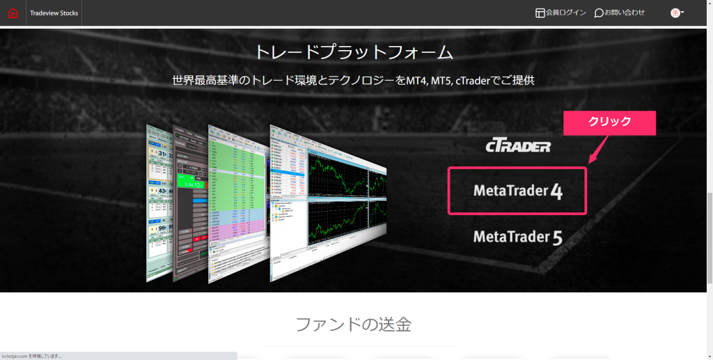 Tradeview　MT4利用方法１